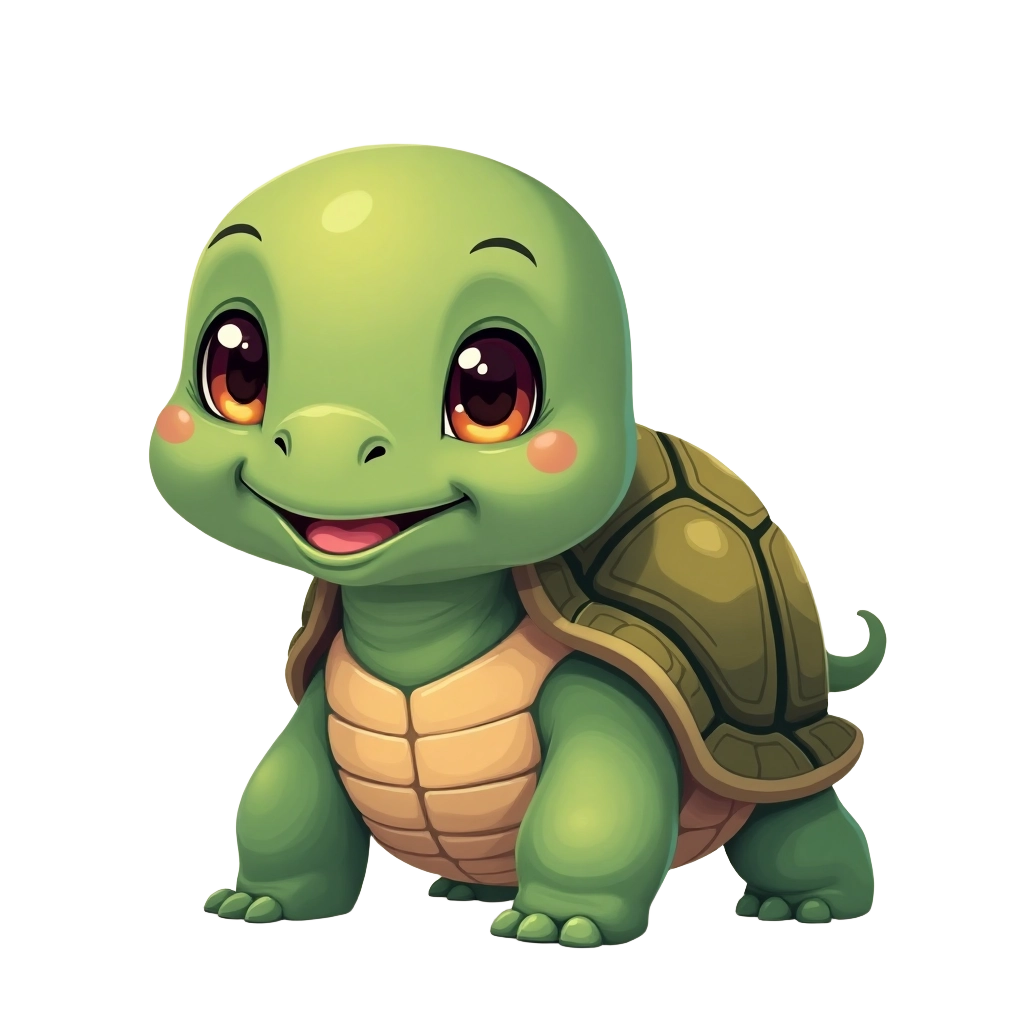 Cute Cartoon Turtle